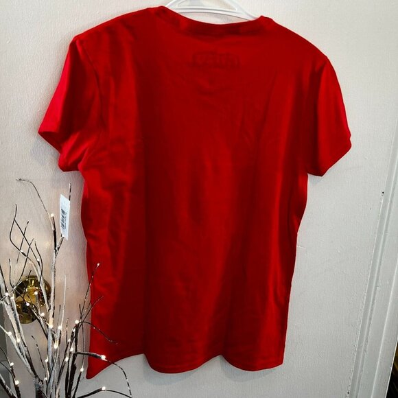 Grease Women's Summer Lovin Cotton Short Sleeve Crew Neck T Shirt Red Size Large - Picture 3 of 7